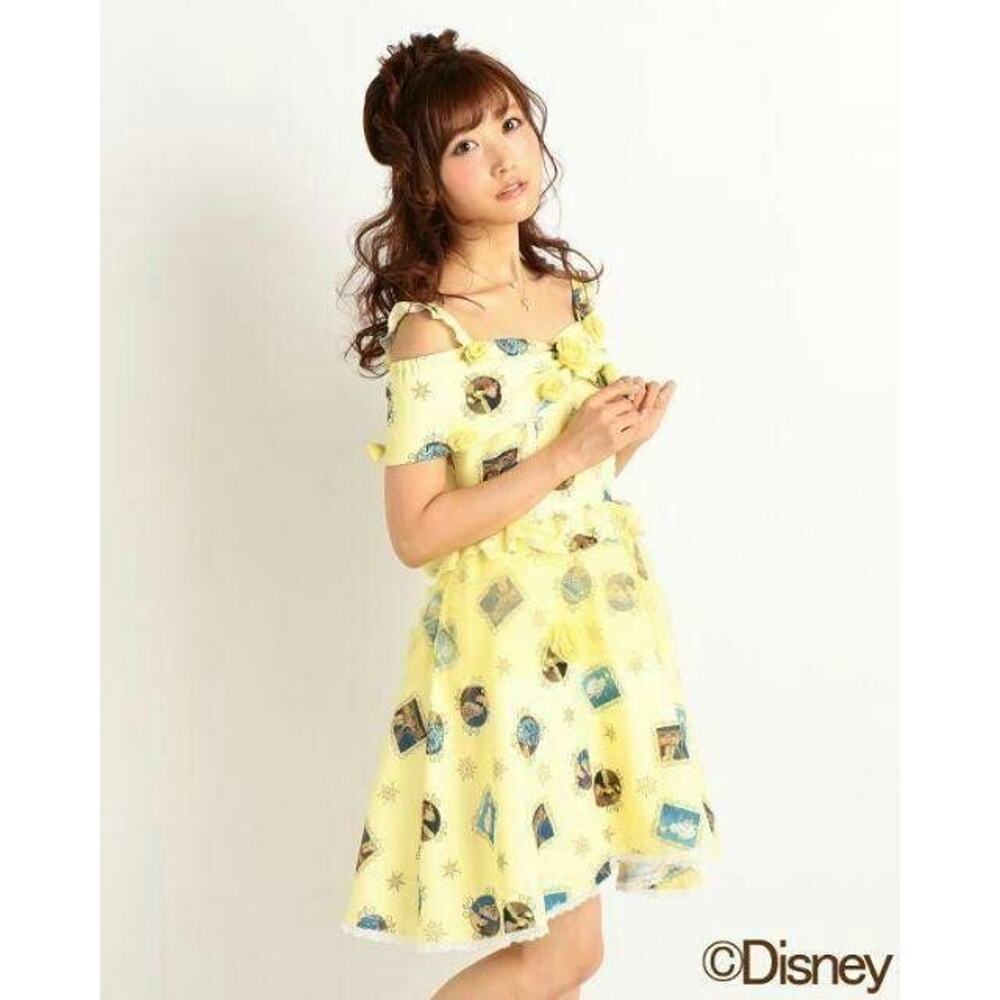 Liz Lisa Disney Princess Beauty and the Beast Belle Dress Jfashion Gyaru Japan - Picture 2 of 16